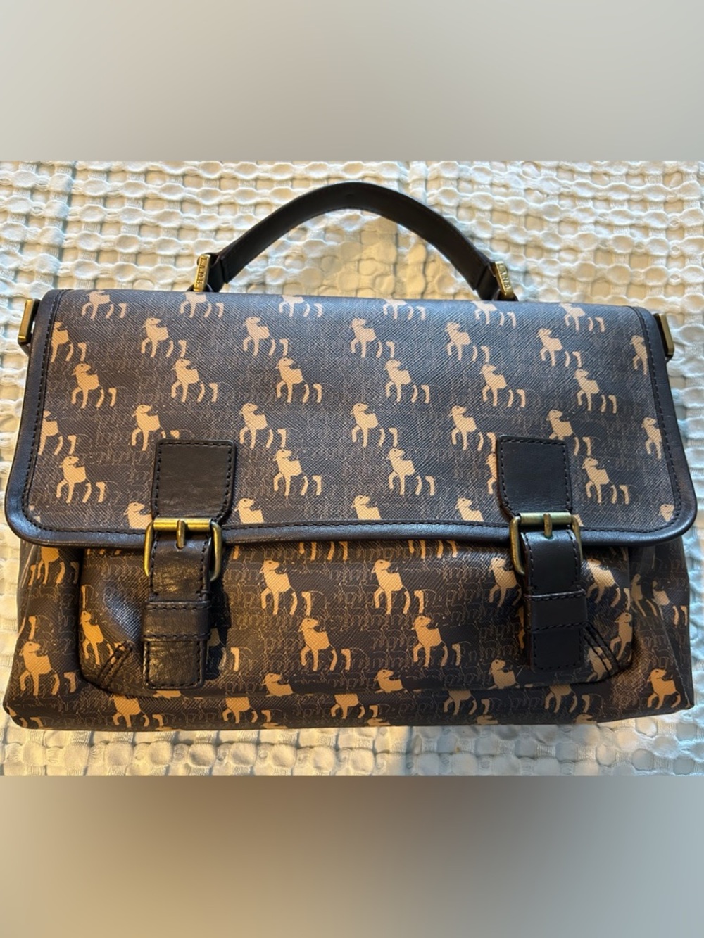 L.A.M.B. Crossbody Laptop Bag